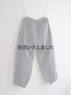 画像14: Still By Hand(スティルバイハンド) コットンナイロンミリタリートレーニングパンツ ネイビー