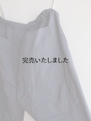 画像17: Still By Hand(スティルバイハンド) コットンナイロンミリタリートレーニングパンツ ネイビー