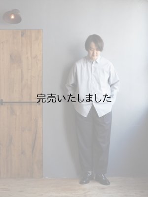 画像20: Still By Hand(スティルバイハンド) コットンナイロンミリタリートレーニングパンツ ネイビー