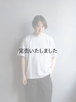 画像1: Still By Hand(スティルバイハンド) グラフィックTシャツ-ambiguous スモークブルー