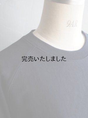 画像9: 【再入荷】Still By Hand(スティルバイハンド) スウェットライクTシャツ ネイビー