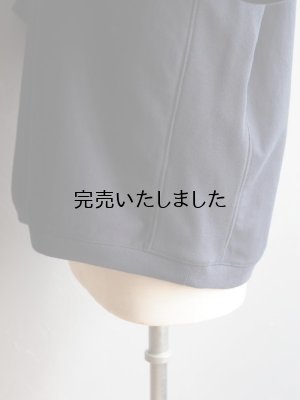 画像15: 【再入荷】Still By Hand(スティルバイハンド) スウェットライクTシャツ ネイビー