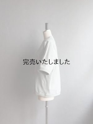 画像5: 【再入荷】Still By Hand(スティルバイハンド) スウェットライクTシャツ ミント