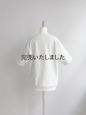 画像6: 【再入荷】Still By Hand(スティルバイハンド) スウェットライクTシャツ ミント