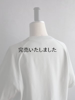 画像18: 【再入荷】Still By Hand(スティルバイハンド) スウェットライクTシャツ ミント