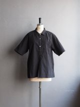 ENDS and MEANS(エンズアンドミーンズ) Nizza Shirts ブラック