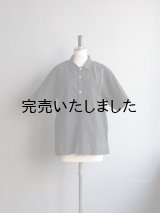 ENDS and MEANS(エンズアンドミーンズ) Nizza Shirts ブラック
