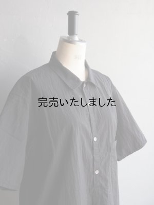 画像7: ENDS and MEANS(エンズアンドミーンズ) Nizza Shirts ブラック