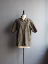 ENDS and MEANS(エンズアンドミーンズ) Nizza Shirts ダークオリーブ