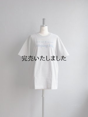 画像1: ATELIER AMELOT-アトリエアメロ PRINT TEE COUPE DE FOUDRE グレー