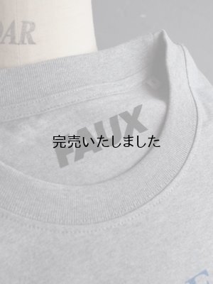 画像14: ATELIER AMELOT-アトリエアメロ PRINT TEE COUPE DE FOUDRE グレー