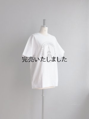 画像5: ATELIER AMELOT-アトリエアメロ PRINT TEE PARIS SAINT-GERMAIN ホワイト