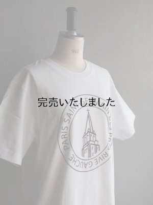 画像6: ATELIER AMELOT-アトリエアメロ PRINT TEE PARIS SAINT-GERMAIN ホワイト