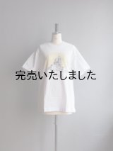 ATELIER AMELOT-アトリエアメロ PRINT TEE Marseille  ホワイト