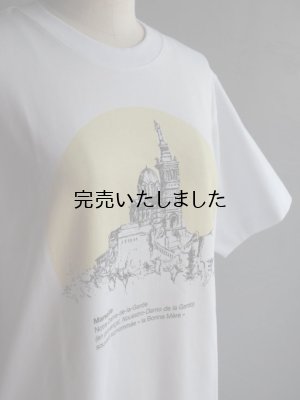 画像7: ATELIER AMELOT-アトリエアメロ PRINT TEE Marseille  ホワイト