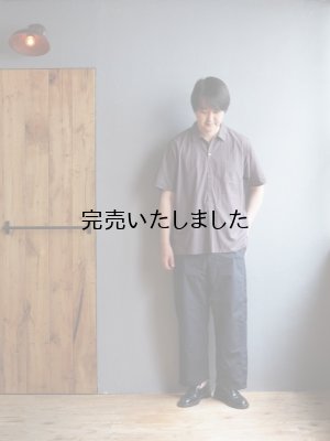 画像22: ENDS and MEANS(エンズアンドミーンズ) Nizza Shirts オーベルジーヌ