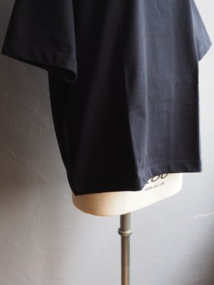 画像9: Still By Hand(スティルバイハンド) 強燃天竺サドルスリーブTシャツ ブラックネイビー