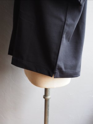 画像12: Still By Hand(スティルバイハンド) 強燃天竺サドルスリーブTシャツ ブラックネイビー