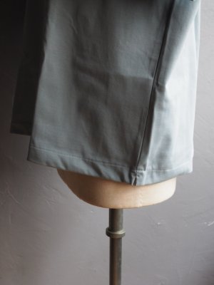 画像12: Still By Hand(スティルバイハンド) 強燃天竺サドルスリーブTシャツ ペールブルー