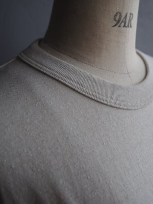 画像8: Still By Hand(スティルバイハンド) コットンシルクネップTシャツ エクル