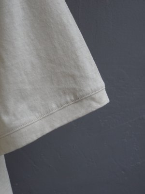 画像10: Still By Hand(スティルバイハンド) コットンシルクネップTシャツ エクル