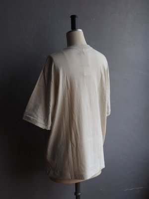 画像12: Still By Hand(スティルバイハンド) コットンシルクネップTシャツ エクル