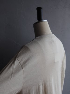 画像14: Still By Hand(スティルバイハンド) コットンシルクネップTシャツ エクル