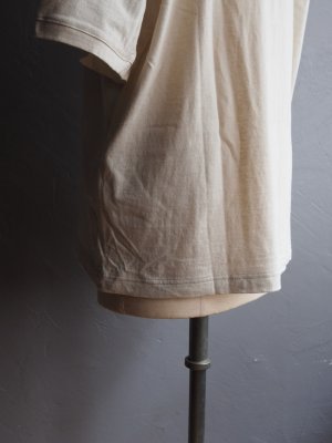 画像15: Still By Hand(スティルバイハンド) コットンシルクネップTシャツ エクル