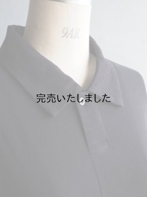 画像8: Still By Hand(スティルバイハンド) カットソーポロシャツ ブラック