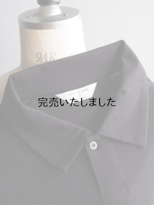 画像17: Still By Hand(スティルバイハンド) カットソーポロシャツ ブラック