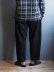 画像8: Style Craft Wardrobe(スタイルクラフトワードローブ) PANTS #9 cotton linen typewriter BLACK