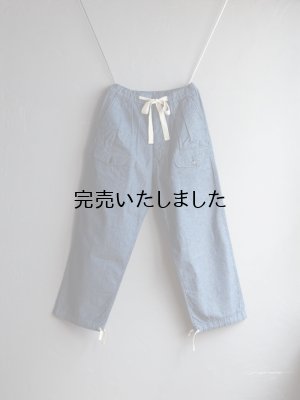 画像1: ARAN(アラン) OVER PT-3-オーバーパンツ-インディゴ（ネイビーステッチ）