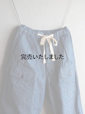 画像3: ARAN(アラン) OVER PT-3-オーバーパンツ-インディゴ（ネイビーステッチ）