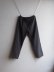 画像1: LAMOND(ラモンド) SHARI PANTS-ブラック (1)