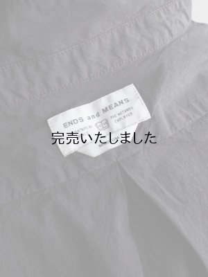 画像21: ENDS and MEANS(エンズアンドミーンズ) Nizza Shirts ダークオリーブ