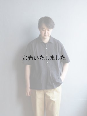 画像1: ENDS and MEANS(エンズアンドミーンズ) Nizza Shirts ダークオリーブ