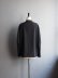 画像3: LAMOND(ラモンド) NO-COLLAR SHARI JACKET-ブラック