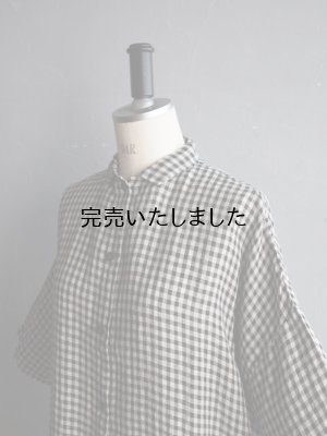 画像16: jujudhau(ズーズーダウ) SHIRTS DRESS-シャツドレス-ギンガムチェック