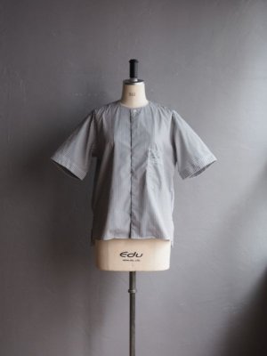 画像1: ASEEDONCLOUD(アシードンクラウド) Handwerker-ハンドベイカー- HW  short sleeve shirt ブラック