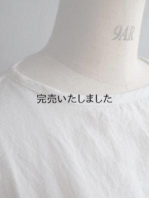 画像6: jujudhau(ズーズーダウ) WIDE SHIRTS-ワイドシャツ- リネンコットンホワイト