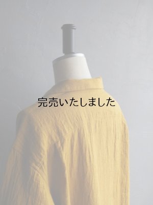 画像20: another 20th century(アナザートゥエンティースセンチュリー) Connery Collar shirts - Linen/Wool サンフラワー