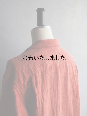 画像20: another 20th century(アナザートゥエンティースセンチュリー) Connery Collar shirts - Linen/Wool カーマイン