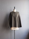 jujudhau(ズーズーダウ) HENRY SHIRTS-ヘンリーシャツ- カーキ