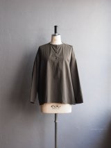jujudhau(ズーズーダウ) HENRY SHIRTS-ヘンリーシャツ- カーキ
