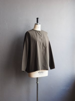 画像5: jujudhau(ズーズーダウ) HENRY SHIRTS-ヘンリーシャツ- カーキ