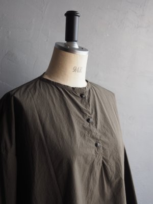 画像7: jujudhau(ズーズーダウ) HENRY SHIRTS-ヘンリーシャツ- カーキ