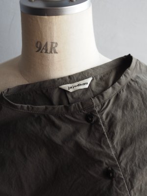 画像19: jujudhau(ズーズーダウ) HENRY SHIRTS-ヘンリーシャツ- カーキ