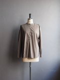 jujudhau(ズーズーダウ) 12BUTTON SHIRTS-12ボタンシャツ-グレージュ