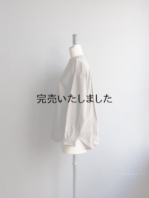 画像2: jujudhau(ズーズーダウ) 12BUTTON SHIRTS-12ボタンシャツ-グレージュ