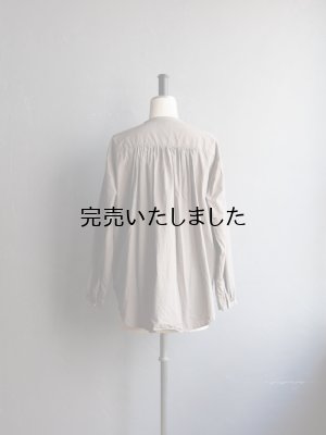 画像3: jujudhau(ズーズーダウ) 12BUTTON SHIRTS-12ボタンシャツ-グレージュ